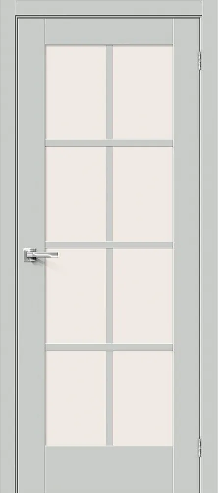 Фото Межкомнатная дверь Прима-11.1 Grey Silk BR5534